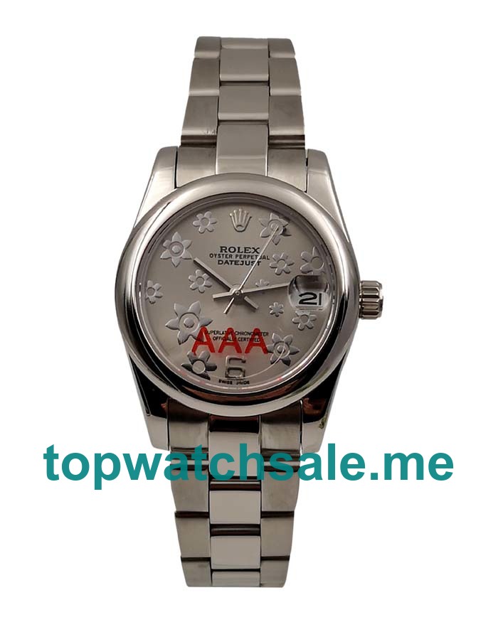 UK AAA Rolex Datejust 178240 31 MM Gray Dials Men Unisex Replica Watches